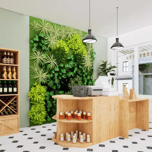Comptoir en bois massif - CO04338 - Tradis Design - d'angle / modulaire / durable