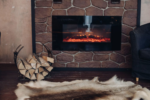 Cheminée à bois - 654123 - Infiniglass - encastrable / intégrée / à foyer fermé