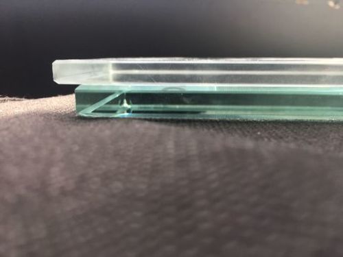 Panneau en verre flotté - verre float - Infiniglass - ultra-clair / transparent / pour menuiserie