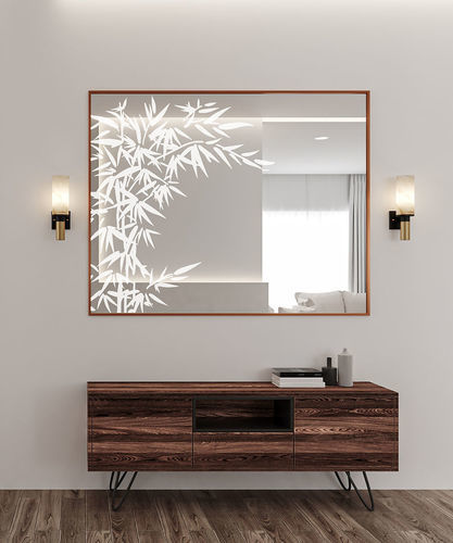 Film décoratif pour cloison - Bambou - Infiniglass - pour applications sur verre / de douche / pour agencement intérieur