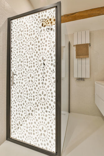 Film décoratif de douche - DENTELLE - Infiniglass - pour applications sur verre / en verre trempé / brise-vue