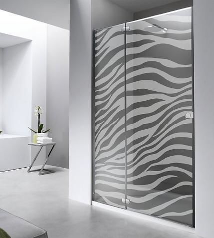 Panneau en verre à motif - ZÉBRÉ - Infiniglass - décoratif
