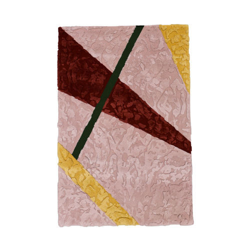 Tapis contemporain - DIAGONALIS - L'Atelier Bérengère Guénant - personnalisable / en laine / en laine de Nouvelle Zélande