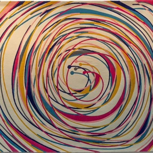 Tapis moderne - LE FULL - L'Atelier Bérengère Guénant - multicolore / personnalisable / en laine de Nouvelle Zélande
