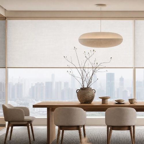 Store enrouleur - Zhejiang Hengfeng Shanding Products Co., Ltd. - pour fenêtre / pour pergola / en tissu
