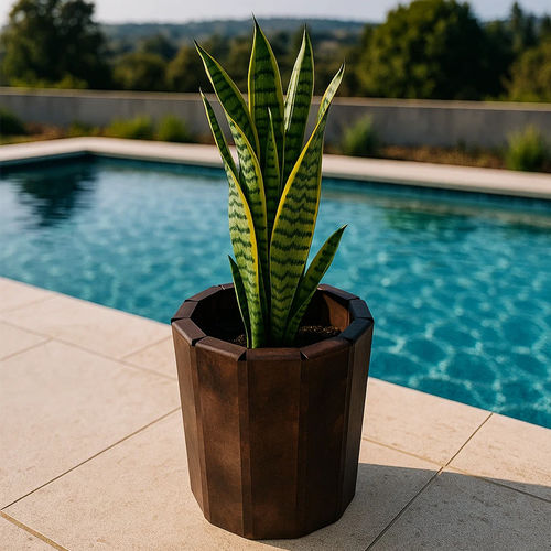 Jardinière en acier peint - FLOWER - LL53 - à haute résistance / contemporaine / pour bureau