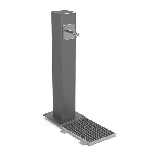 Fontaine à eau industrielle - ATLAS - LL53 - en acier / pour les zones urbaines