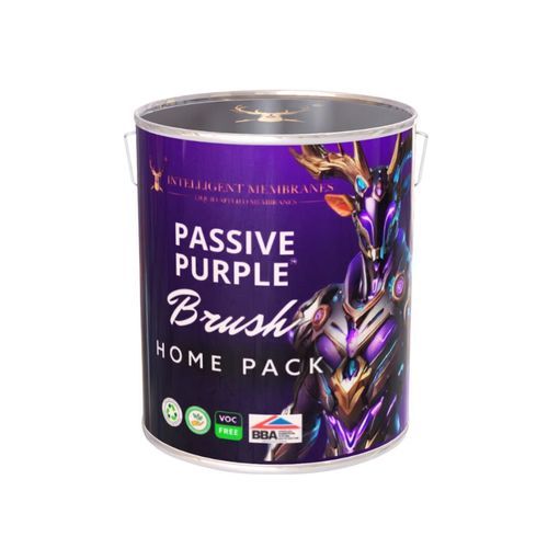 Peinture d'étanchéité - PASSIVE PURPLE BRUSH - Intelligent Membranes - de protection / d'intérieur / d'extérieur