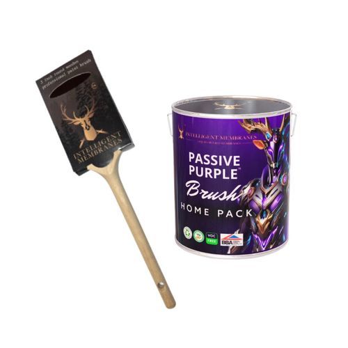 Peinture de préparation - PASSIVE PURPLE BRUSH PACK - Intelligent Membranes - d'étanchéité / d'intérieur / extérieure