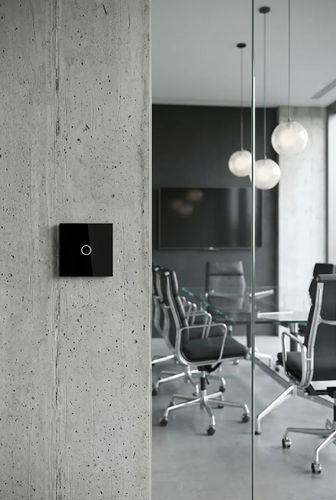 Interrupteur tactile - PP-T01S-A12B - LightON - électronique / encastré / en métal