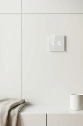 Interrupteur tactile - T02S - LightON - électronique / encastré / double
