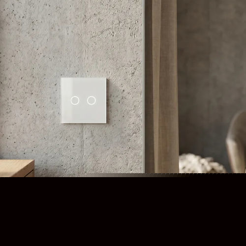 Interrupteur tactile - T02 - LightON - encastré / double / contemporain