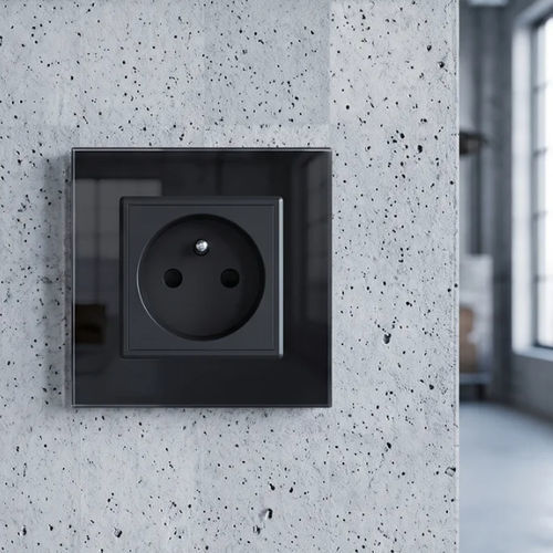 Prise de courant - PP-FR-12B - LightON - murale / encastrable / en métal