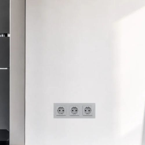 Support de prises électriques multimédia - A-3SR-13M - LightON