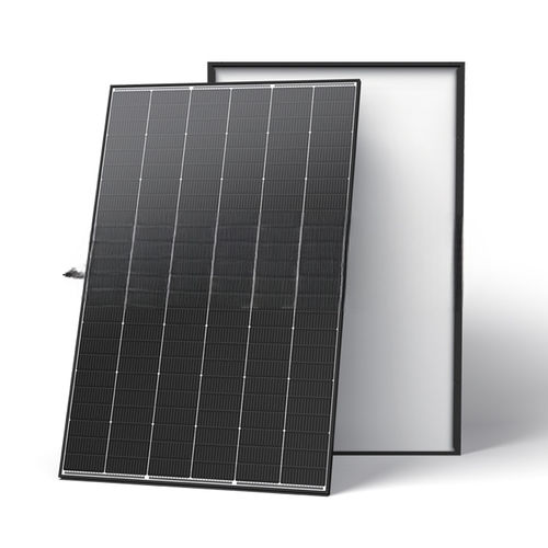Panneau solaire photovoltaïque monocristallin - 12642 - V-TAC - pour toiture / avec cadre / noir