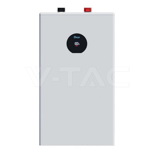 Batterie LiFePO4 - 12779 - V-TAC - lithium fer phosphate / rectangulaire / pour onduleur