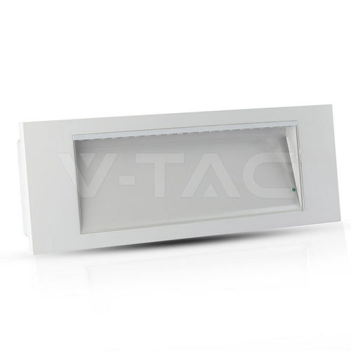 Éclairage de secours mural - 899-6 - V-TAC - de plafond / rectangulaire / à LED