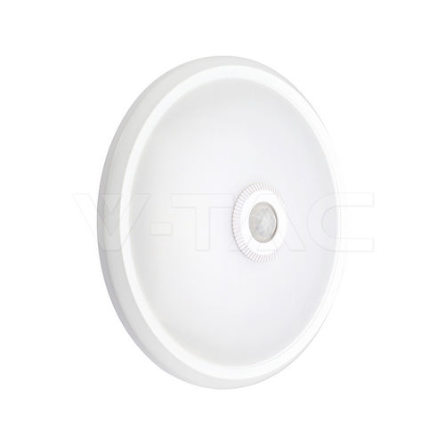 Plafonnier contemporain - 234186 - V-TAC - rond / en PC / à LED