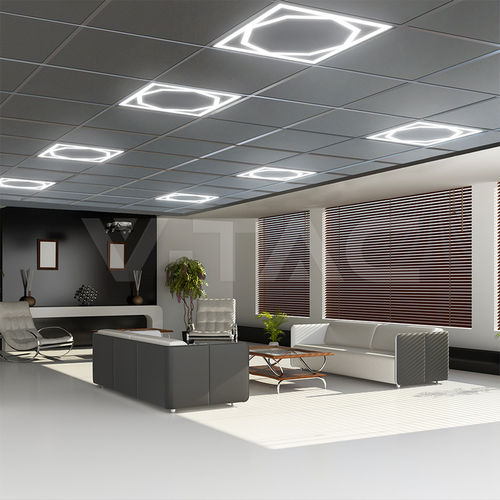 Panneau led pour plafond - 24217 - V-TAC - modulaire / pour bureau / magasin de vente au détail