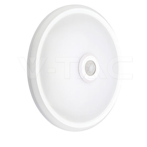 Plafonnier moderne - 218096 - V-TAC - rond / en PC / à LED
