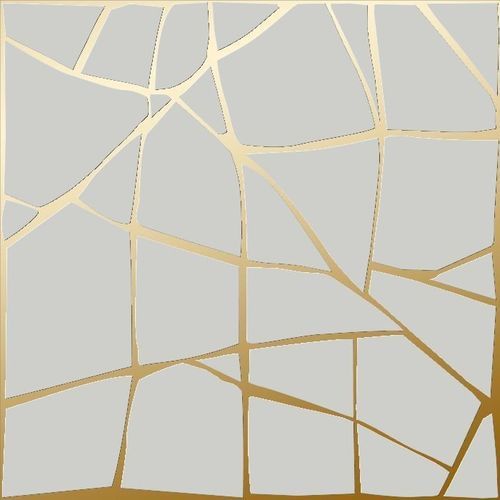 Carrelage en porcelaine - Kintsugi - ROCED - réfléchissant / métallisé / pour intérieur