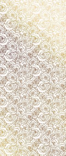 Carrelage en porcelaine - Roses Contour - ROCED - imprimé / métallisé / pour intérieur