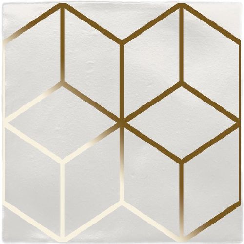 Carrelage en céramique - Cubo - ROCED - en céramique métallisée / métallisé / doré