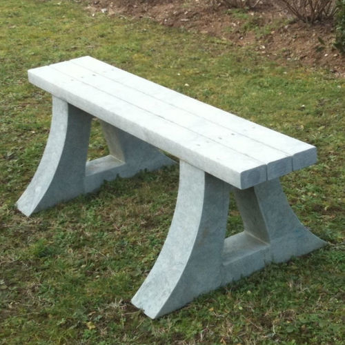 Banquette contemporaine - Urban'Ex - en matières recyclées / pour espace public / d'extérieur
