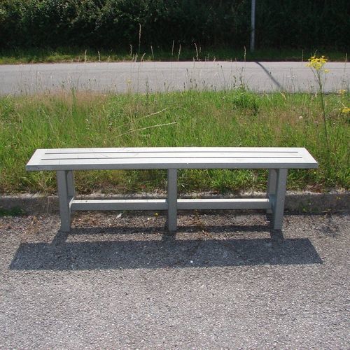 Banquette contemporaine - VIENNE - Urban'Ex - en matières recyclées / pour espace public / d'extérieur
