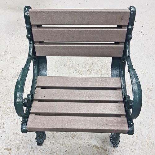 Banc contemporain - NOBLA - Urban'Ex - en fonte / en matières recyclées / avec dossier