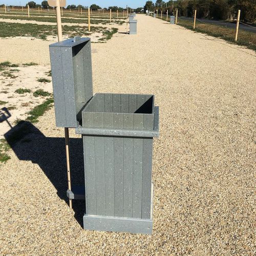 Poubelle en métal - Urban'Ex - d'extérieur / de tri sélectif / à poser