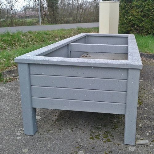 Carré potager en plastique recyclé - Urban'Ex - pour espace public / d'extérieur / recyclable