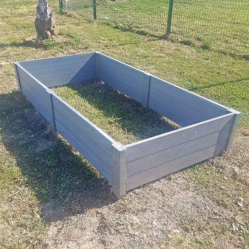 Carré potager en plastique recyclé - Urban'Ex - pour espace public / d'extérieur / recyclable