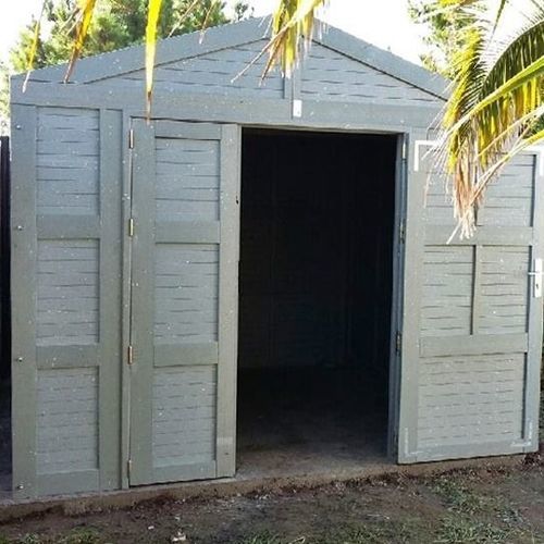 Abri de jardin en plastique recyclé - Urban'Ex - contemporain / résidentiel / 100% recyclable