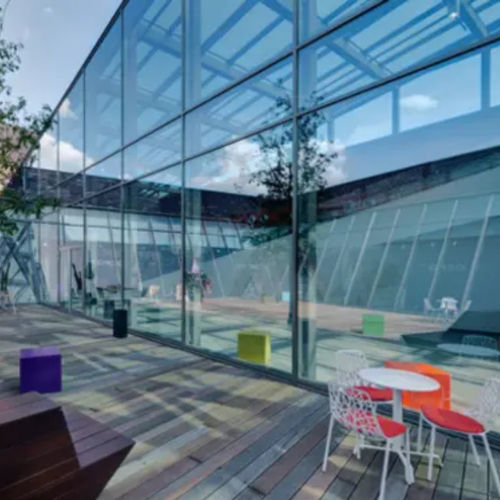 Panneau en verre de sécurité - COOL-LITE&reg; SKN - Saint Gobain Glass France - à contrôle solaire / acoustique / à isolation thermique