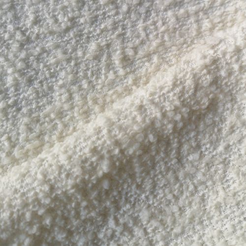Tissu pour rideaux - BERGAMO XL LIGHT CRÈME - BISSON BRUNEEL - mural / uni / en lin