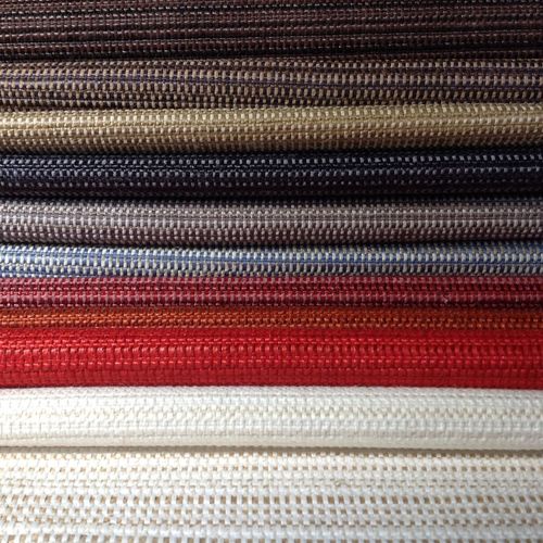 Tissu d'ameublement - RACINE - BISSON BRUNEEL - à rayures / en coton / en polyamide