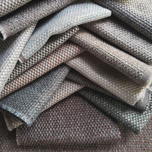 Tissu d'ameublement - PINE - BISSON BRUNEEL - uni / en coton / en lin