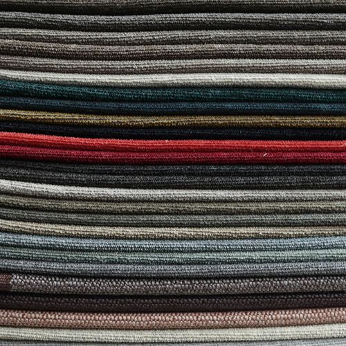 Tissu d'ameublement - STEPPE - BISSON BRUNEEL - pour rideaux / uni / en laine