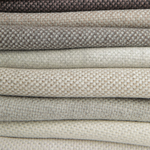 Tissu d'ameublement - PANAMA - BISSON BRUNEEL - uni / en laine / ignifuge