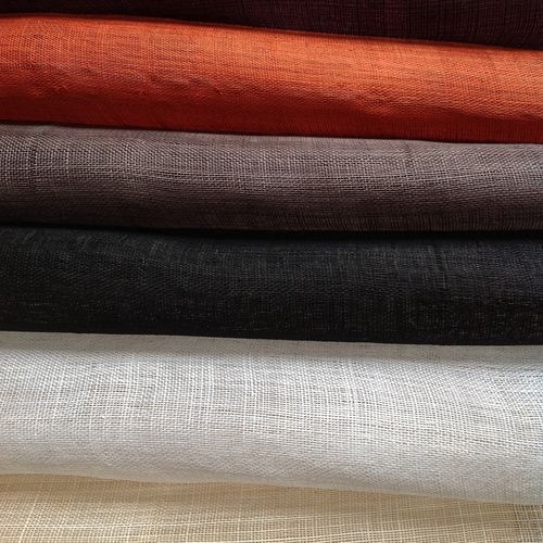 Tissu d'ameublement - SIMPLE D'ABACA - BISSON BRUNEEL - pour store enrouleur / uni / en abaca