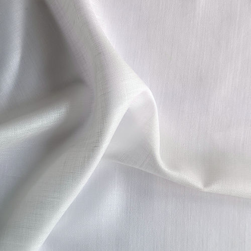Tissu pour rideaux - WISPER - BISSON BRUNEEL - uni / en polyester / lavable