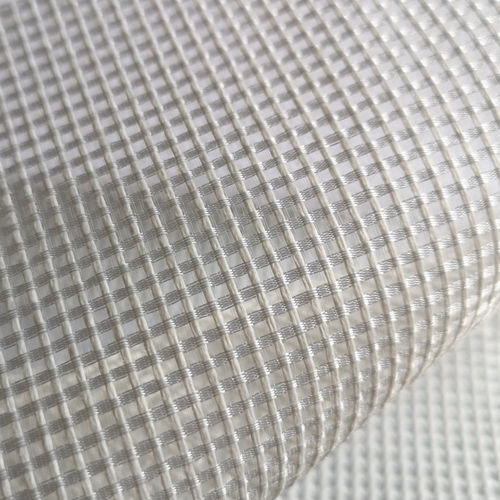 Tissu pour rideaux - MESH - BISSON BRUNEEL - uni / en polyéthylène / non feu