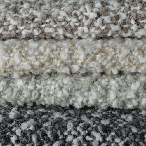 Tissu d'ameublement - NUVOLA  - BISSON BRUNEEL - uni / en coton / en laine