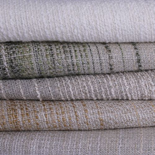 Tissu pour store enrouleur - MÉKONG  - BISSON BRUNEEL - à rayures / en polyester / en coton
