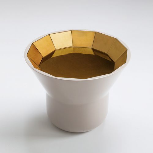 Table d'appoint contemporaine - JOYA - BOSA - en céramique / polygonale / résidentielle