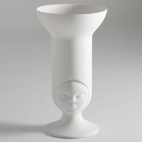 Vase design original - SISTER FRIDA - BOSA - en céramique / blanc
