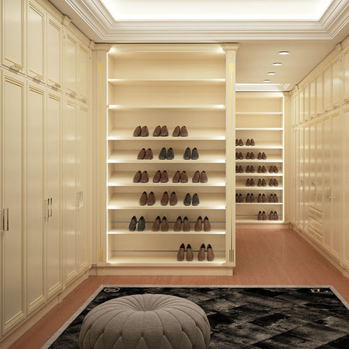 Dressing d'angle - LUXURY - BRUMMEL - classique / en bois / avec porte battante