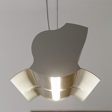 Hotte îlot - b2 - Bulthaup - à recyclage / avec éclairage intégré / grise