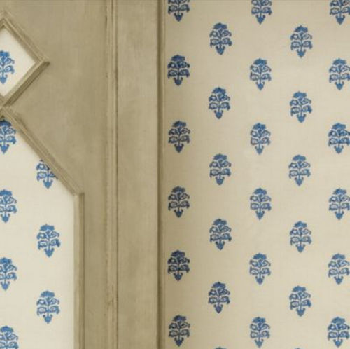 Papier peint contemporain - CARCIOFINO - C&C MILANO - en tissu / à motif / gris